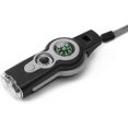 thumbnail image 1 of Emergency whistle, 7 in 1, Multifunctional compass, 1 piece, Multitool safety whistle for outdoor with cord - With compass and thermometer - Emergency, 1 of 3