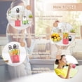 thumbnail image 5 of Portable Blender With Handle Personal Size Blender Rechargeable USB High Speed Fresh Fruit Mixer Mini Juicer Cup Bottles Pink, 5 of 5