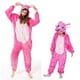 thumbnail image 3 of Disfraz de Stitch para adultos y niños, disfraz de Stitch Angel, mono, pijama con capucha, ropa de dormir, disfraz de Halloween para mujer, 3 of 5