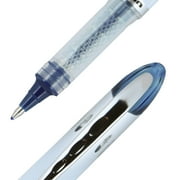 uniball Vision Elite BLX Rollerball Pens, Bold Point (0.8mm), Blue-Black Ink, 12 Count
