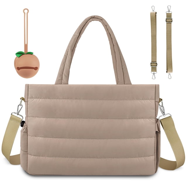 Bolsa de pañales KUBYA con funda para chupetes para mamá y papá