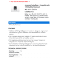 thumbnail image 2 of Accessory Delay Relay - Compatible with 1994 Cadillac Fleetwood - AC Delco, 2 of 2