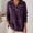 Purple, variant on Women's Autumn Sweater Sparkly Soft Pullover Sweater (Dark Blue XXL)