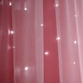 thumbnail image 6 of 1X One Curtain (Double Curtain) Starry Sky Sheer Curtain Tulle Window Treatment Voile Drape Valance Double-Deck Curtain, 6 of 6