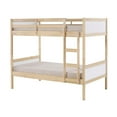 thumbnail image 2 of Alaterre Furniture MOD Lit Superposé Simple sur Simple en Bois Blanc, 2 of 13