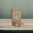 thumbnail image 3 of Christmas Etched Wood Stocking Holder Wreath, 3 of 4