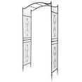 thumbnail image 4 of Ktaxon 7.5 Ft Garden Arbor Archway Metal Arch for Wedding Party Garden, 4 of 8