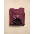 thumbnail image 3 of Panther With No Fear Quote Sweatshirt Men -Image by Shutterstock, Male Medium, 3 of 4