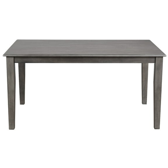 Rectangular Dining Table - 60 Inch Table Seats 6 - Modern Farmhouse Kitchen Table
