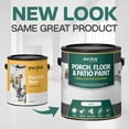 thumbnail image 2 of Evolve Porch & Floor Paint, Fast-Drying Wood and Concrete Paint, White, 5 Gallon, 2 of 7