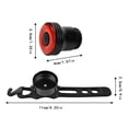 thumbnail image 4 of Oliegs Heated Blanket Brake Sensor Riding Light Warning Light Night Riding Brake Light Tail Light Tail Light Tail Light Chocolate, 4 of 4