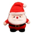thumbnail image 2 of Peluche navideño de Papá Noel para decoración del hogar, bonito y abrazable. 22 centímetros, 2 of 9