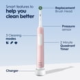 thumbnail image 4 of Cepillo de dientes eléctrico Oral-B Pro 1000 recargable rosa Oral-B Oral-B, 4 of 5