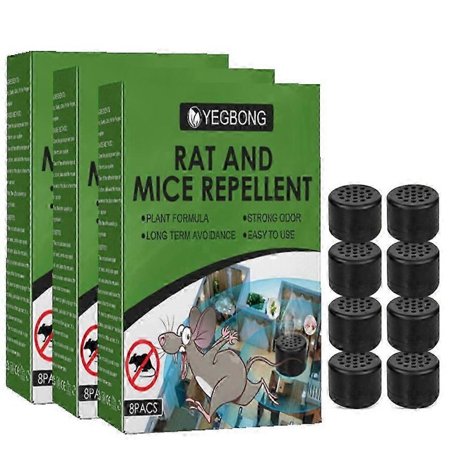 24x Peppermint To Repel Mice Natural Mouse Repellent Ball Natural Peppermint Oil Mouse And Rats Repellent Rodent Repellent With Bag