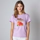 thumbnail image 3 of Playera Con Estampado De Fresh Summer Citrus – Dale Sabor y Color a tu Verano Ropa Para Mujer Color Lila Talla Mediana Marca Emil SaEs, 3 of 4