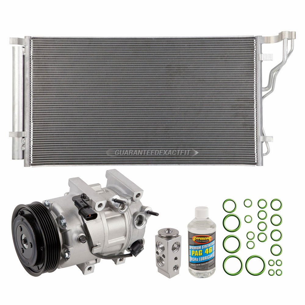 For Hyundai Sonata 2.4L 20112014 OEM AC Compressor w/ A/C Repair Kit