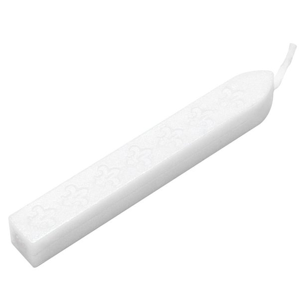 Palo De Cera Cuadros Decorativos Retro Wax Stick DIY Paint Seal Strips Stamp para invitaciones de cartas (marfil) Likrtyny Libre de BPA