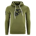 thumbnail image 1 of Grunt Style USMC - EGA Chandail à Capuche - Petit - Vert Militaire, 1 of 3