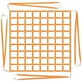 thumbnail image 3 of 3.9”x 3.9” Safety Lifting Net Straps  Flat Nylon Sling Hoisting Net  Loading Heavy Objects 10cm Square Mesh Tear Resistance for Construction Moving Towing Hoisting Work Gear Max.Load 660l, 3 of 11