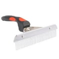 thumbnail image 2 of Pet Comb Extra-Large Rake Comb Grooming Brush Deshedding Tool Beauty Comb For Large Dogs Golden Retriever Husky, 2 of 5