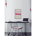 thumbnail image 2 of Flamants Roses II Floater Framed Painting Print on Canvas, 2 of 6