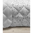 thumbnail image 3 of Grey Down Alternative Comforter, Small Polka Dots on White Backdrop Retro Style Spotted Traditional Pastel Pattern, Microfiber Quilt for All Season, 5 Sizes, Pale Grey White, by Ambesonne, 3 of 3
