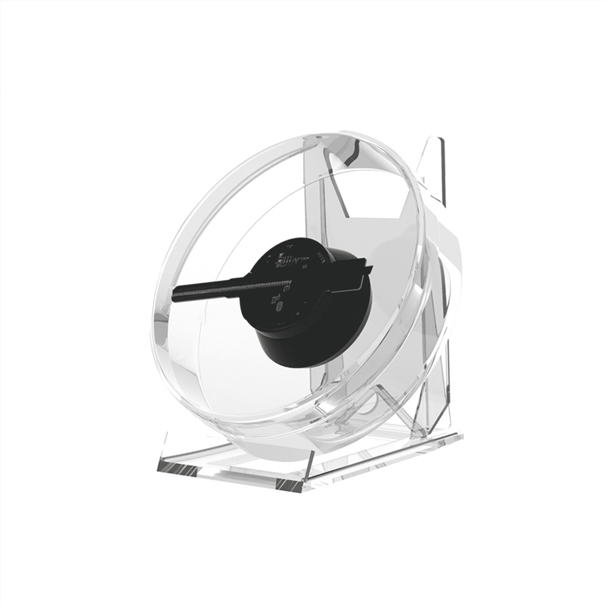 3D Holographic Advertising Light Hologram Projector LED Desktop Screen Fan with Audio Playback Support Images and Video