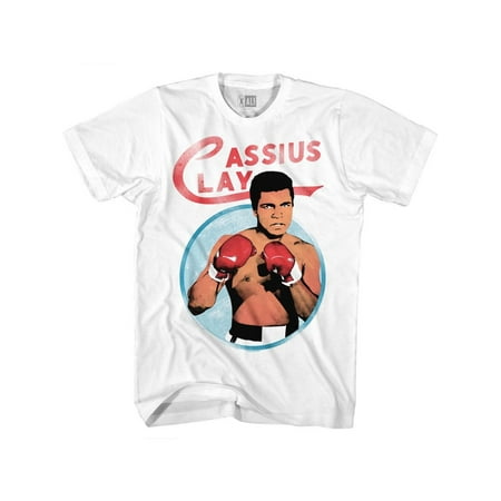 Muhammad Ali 60s Goat Greatest Boxer Of All Time Cassius White Adult T-Shirt