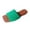Green, variant on AnuYalue Cute Flat Slides for Womens Dressy Flat Sandals Summer Square Open Toe Sandals Flats Ankle Strap Comfortable Slip On Slide Sandals Fashion Shoes