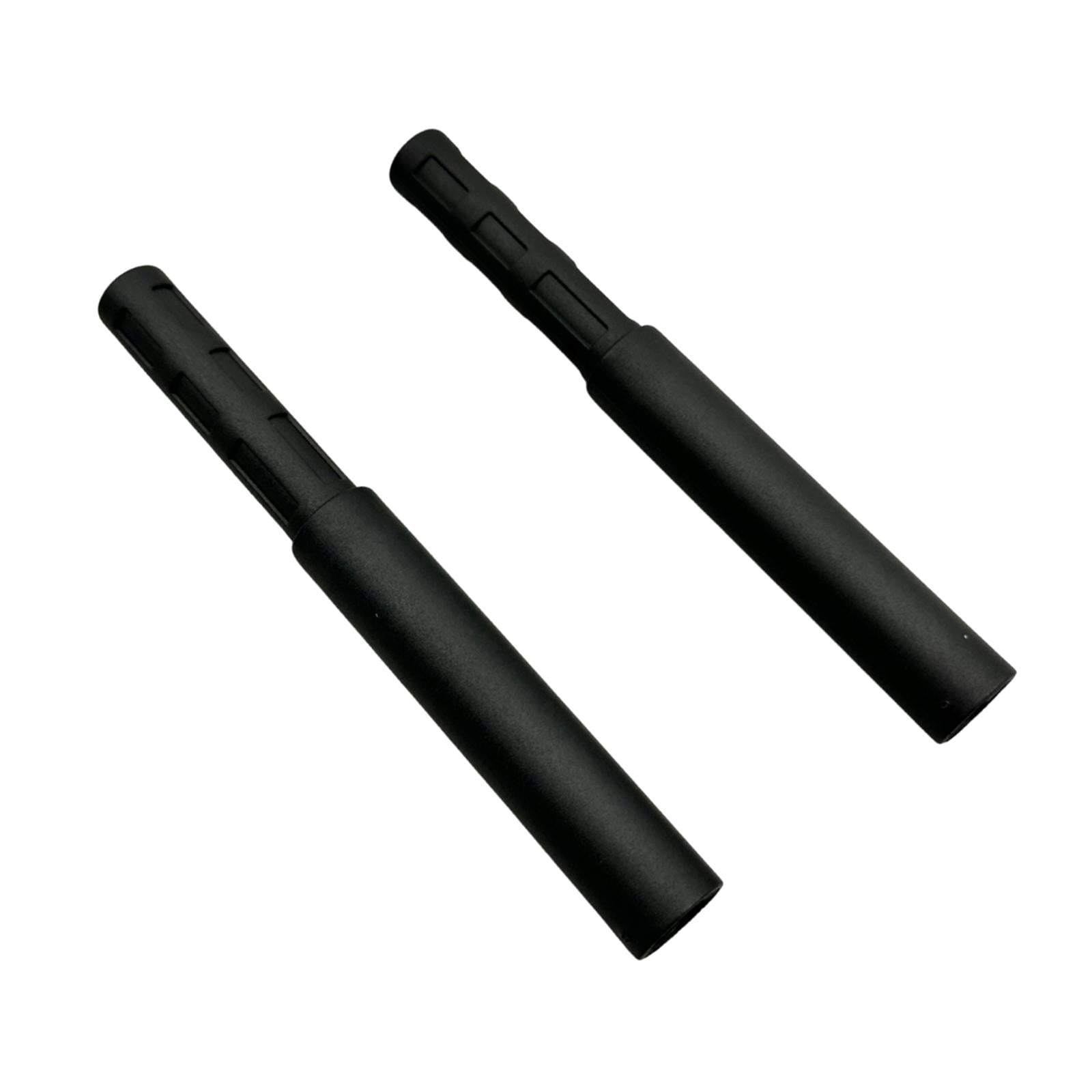 jinwen 2Pcs Universal Golf Club Extension Rod Black Lightweight Club Shaft Extender 0.49inch