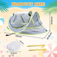 thumbnail image 5 of Portable Baby Beach Tent, UPF 50+ Pop Up Beach Tent Sun Shelter, Easy Setup Play Tent for Travel, Mini Beach Tent for Kids Toddlers, Outdoor Indoor Play and Sun Protection, 5 of 6