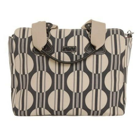 OiOi Baby Bags OiOi-6600 Dot Stripe Tote