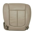 thumbnail image 4 of SecosAutoparts Passenger Bottom Perforated Leather Seat Cover Tan Compatible with Ford F/150 F250 2011-2016, 4 of 6