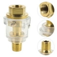 thumbnail image 2 of MRLESS 1/4" Mini Air Compressor Oiler Lubricator In-Line Tool Oil Lubrication Mini, 2 of 6