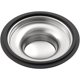thumbnail image 2 of Tapón para fregadero de cocina, cubierta universal para tapón de fregadero de 3-1/2 pulgadas para drenaje de brida de eliminación de basura-acero inoxidable pulido, 2 of 6