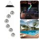 thumbnail image 2 of Garden Disco-Ball Hanging Windchimes IP65 Waterproof Reliable Landscape Light for Window, 2 of 5