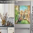 thumbnail image 6 of GZHJMY Venice Italy Oil Painting European Dishwasher Magnet Cover Stickerative Refrigerator Magnet Panel Decal Cover for Home Kitchen Appliance Home Decor, 6 of 6
