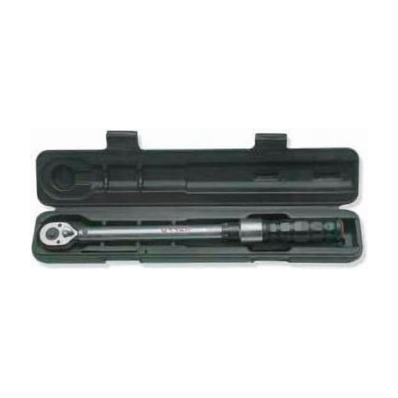 Urrea Micrometer Torque Wrench 3/8"" Drive 15-1/2"" Long 5-75 Ft/Lb Torque Range