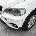 thumbnail image 2 of Car Front Headlight Cover Head Light Lamp Eyelid Eyebrow Trim ABS for X5 E70 2008-2013, 2 of 5