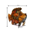 thumbnail image 3 of De Kulture Works Handcrafted Recycled Iron Fish Decorative Collectible Figurine Showpiece, 3 of 5