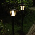thumbnail image 1 of Iluminación Del Jardín Lámpara de jardín de paisaje de pared de camino de luz LED de energía solar (blanco cálido) Wdftyju Para estrenar, 1 of 9