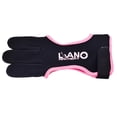 thumbnail image 2 of Almencla Finger Tab Accessories Leather Warp Back & Compound Bow 3 Finger Black Pink S, 2 of 8
