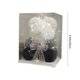 thumbnail image 3 of Regalos de San Valentín Rosa Oso de Peluche 25cm Oso de Flores Artificiales con Luces en Caja de Regalo Transparente Flores para el Día de San Valentín, 3 of 6
