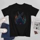 thumbnail image 4 of Rabbit T-shirt realism T-shirt Art Trendy shirt Cute rabbit shirt, 4 of 5