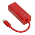thumbnail image 3 of Adaptador De CC A USB C, 65W PD Adaptador De CC A USB C Para Teléfonos Móviles ANGGREK Rojo, 3 of 8
