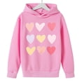 thumbnail image 4 of Kids Sweatsuit Set for Girls 2 Piece Long Sleeve Printed Soft Hoodie Jogger Set Winter Clothes Teenage Girl Clothes 9-10 Years Boys Girls Fashion, 4 of 4