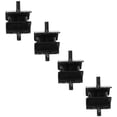 thumbnail image 1 of 4 piezas de soporte de amortiguador de generador antivibración para generador diésel 186F 5KW, 1 of 5