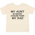 thumbnail image 3 of Inktastic My Aunt is Waaay Cooler Than My Dad Boys or Girls Baby T-Shirt, 3 of 5