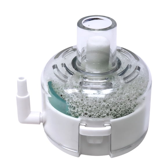 HIBIBUD Mini Aquarium Sponge Filter, Submersible Bio Foam Internal Filter with Air Stone for 5 Gallon