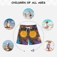 thumbnail image 6 of FORMRS Boys Swim Trunks Quick Dry Mesh Liner Boardshorts Sizes XS-XL, Futuristic Circles, 6 of 7
